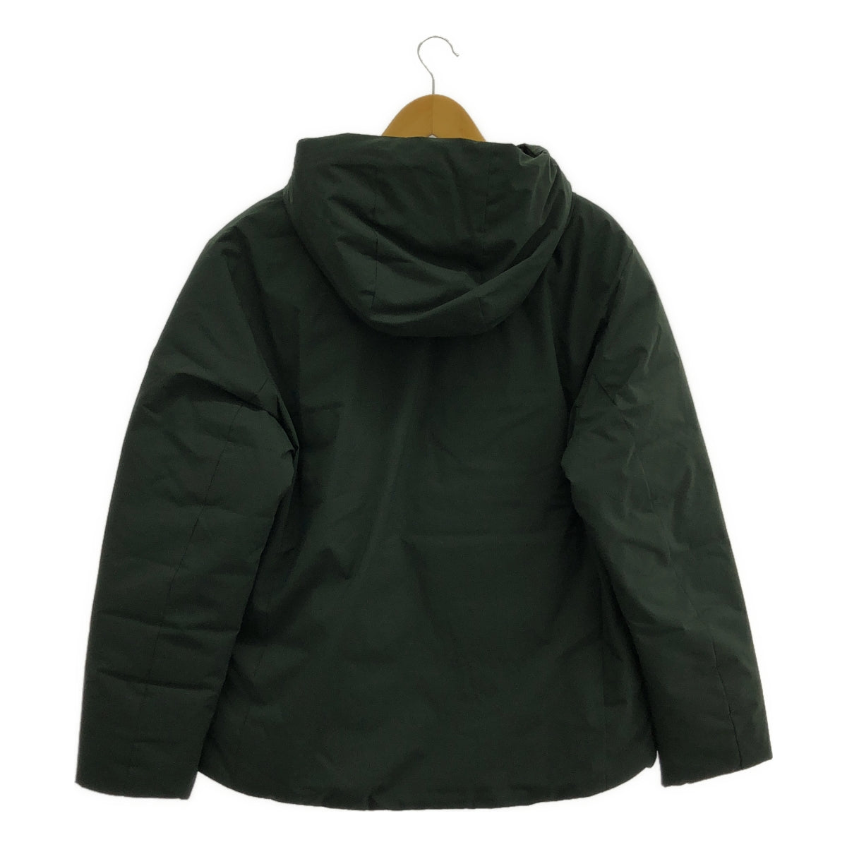 【美品】 SAVE THE DUCK / セーブザダック | OBIONE フーデッド ダウンジャケット | L | グリーン | メンズ