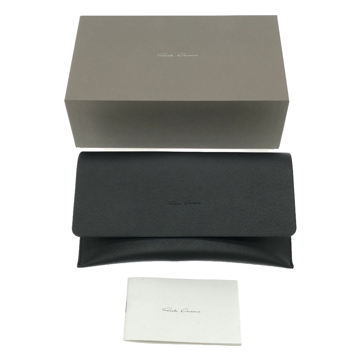 【美品】 Rick Owens / リックオウエンス | DOCUMENTA ドクメンタ スクエアフレーム サングラス | 57□13-145 | ブラック | メンズ