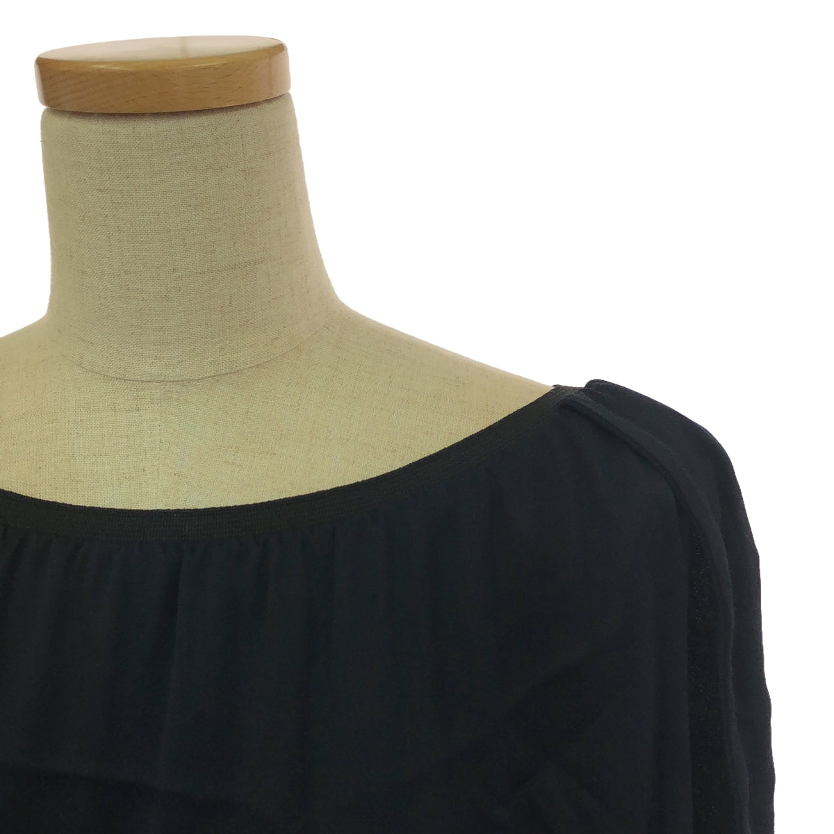 DRIES VAN NOTEN | Wide neck sleeveless pullover dress | Size 36 | Navy | Women's