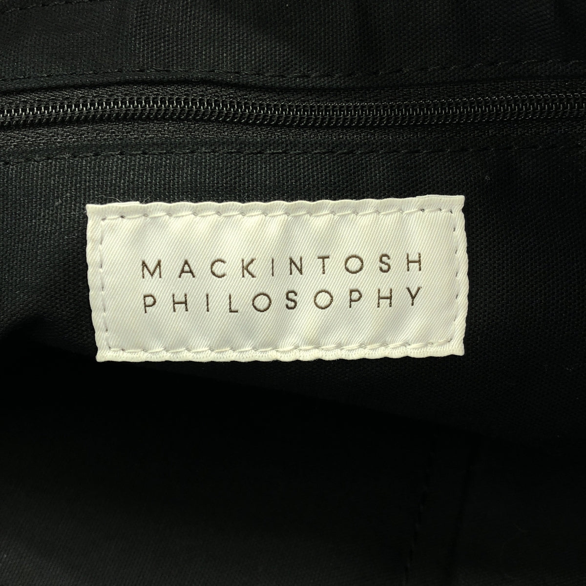 MACKINTOSH PHILOSOPHY / マッキントッシュフィロソフィー | 2way レザー ショルダーバッグ | ブラック | レディース