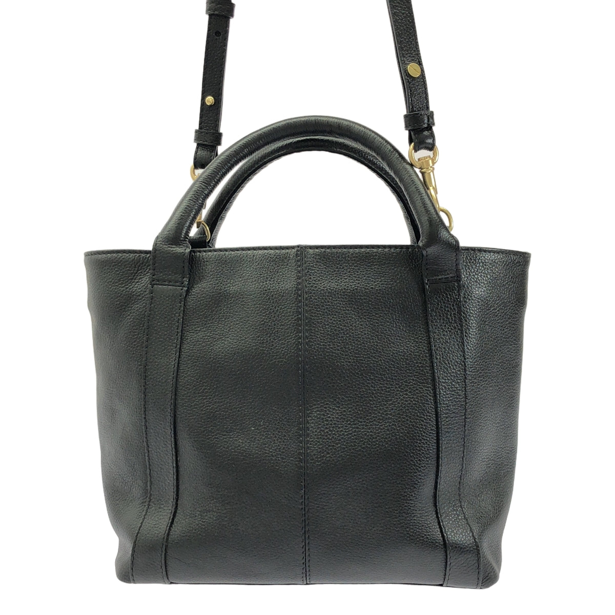 SEE BY CHLOE / シーバイクロエ | ジップデザイン 2WAY レザーバッグ |