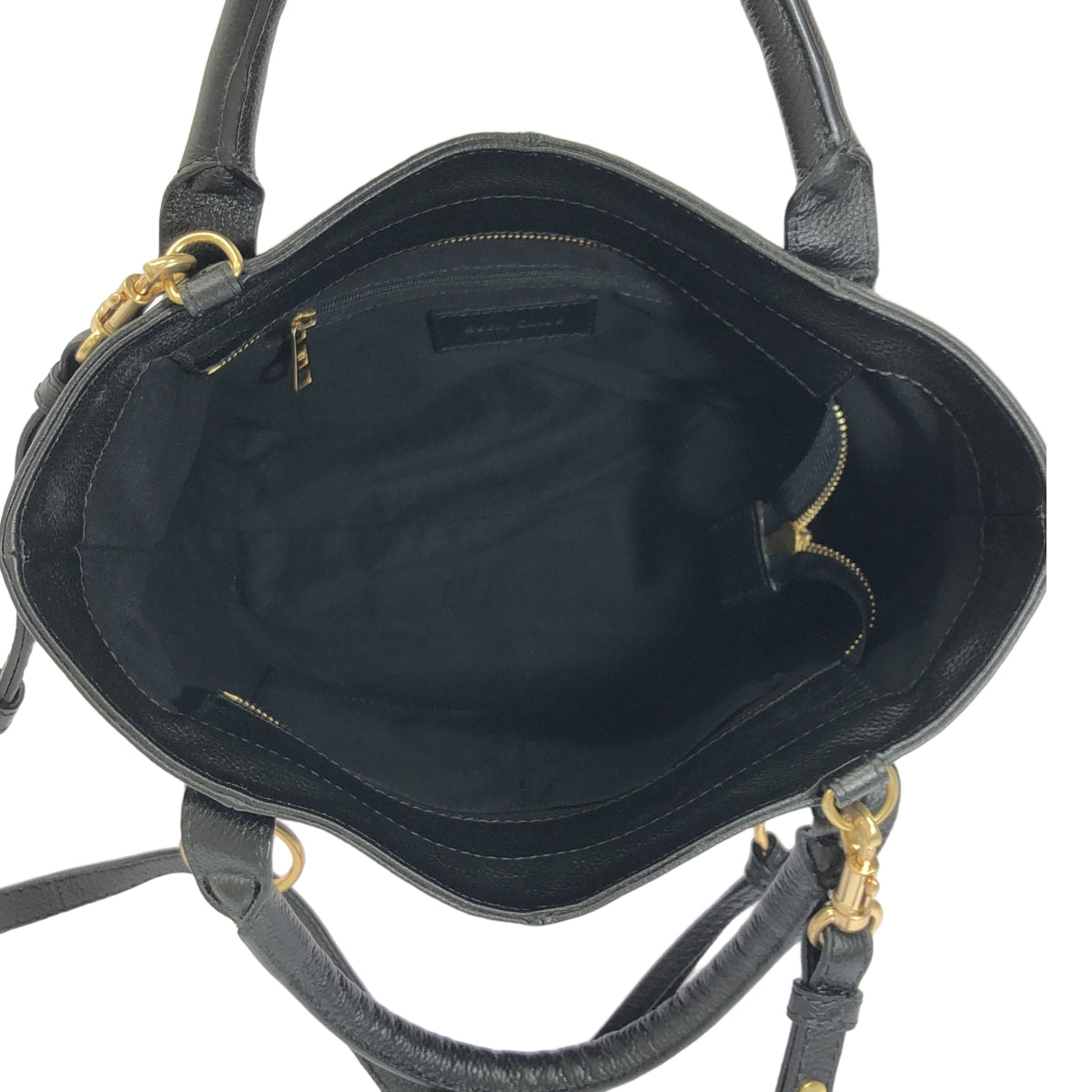 SEE BY CHLOE / シーバイクロエ | ジップデザイン 2WAY レザーバッグ |