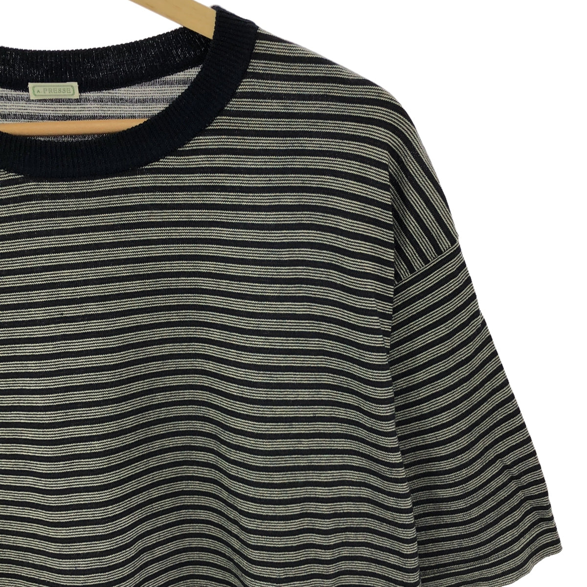 A.PRESSE / アプレッセ | 2024SS | High Gauge S/S Striped T-Shirt / Tシャツ カットソー | 2 | メンズ