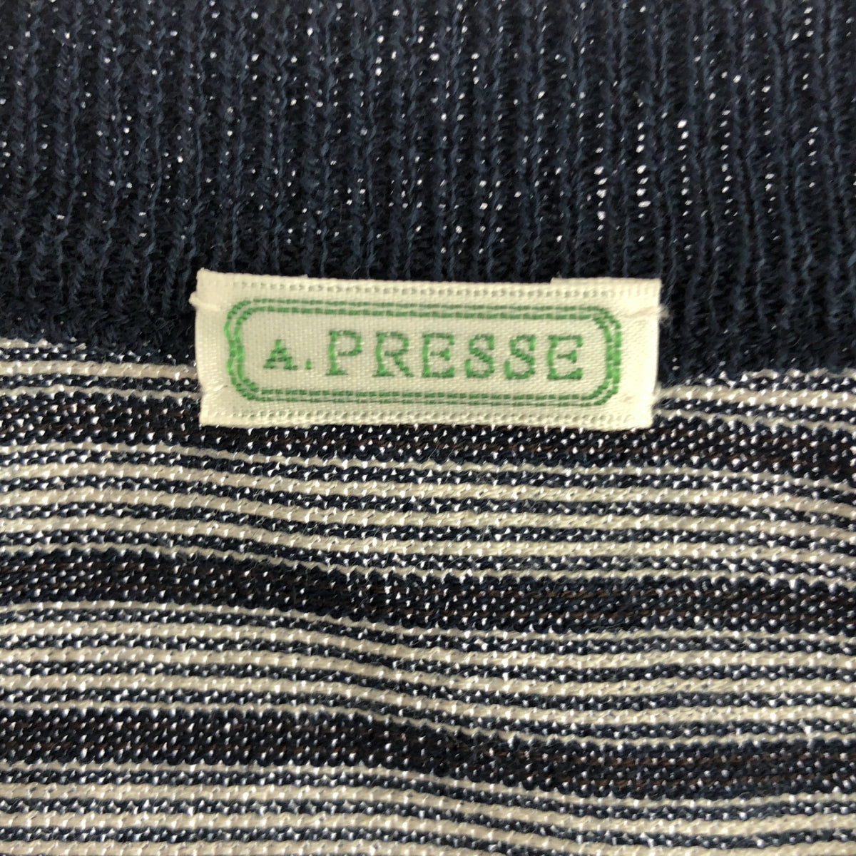 A.PRESSE / アプレッセ | 2024SS | High Gauge S/S Striped T-Shirt / Tシャツ カットソー | 2 | メンズ