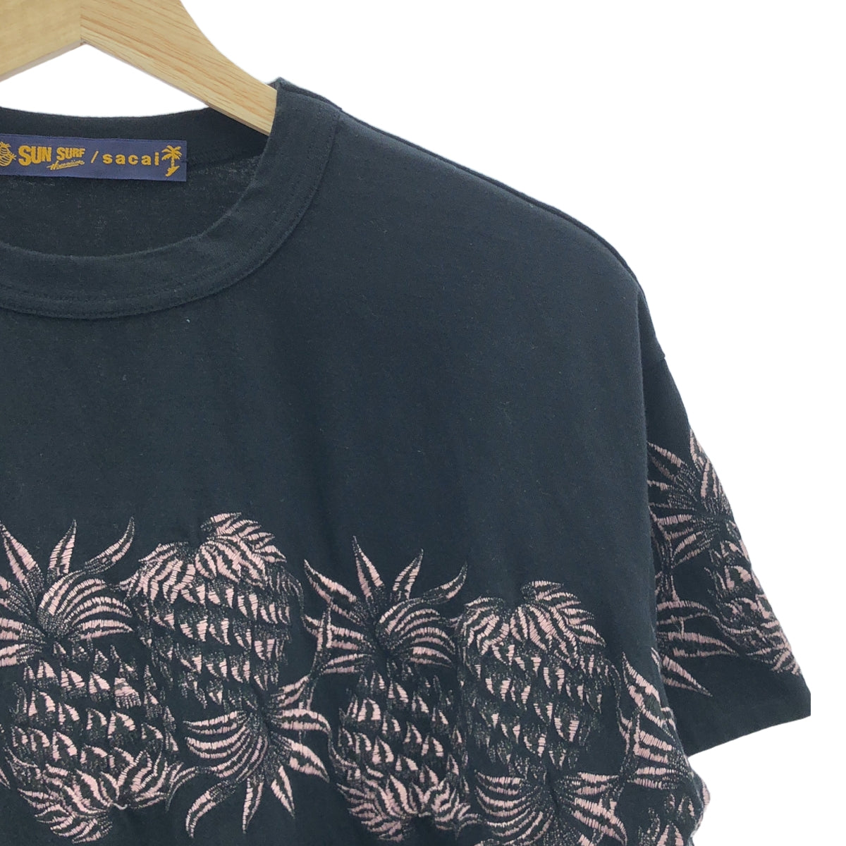 sacai / サカイ | × SUN SURF PINEAPPLE EMBROIDERED TEE カットソー | 2 | メンズ