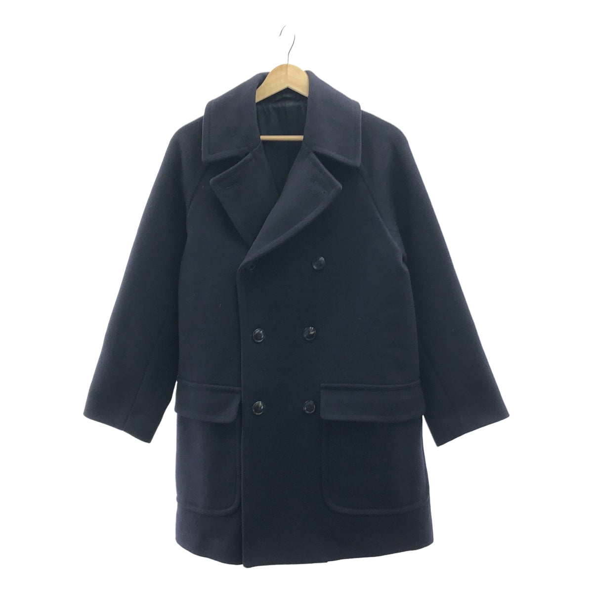 COMOLI / 코모리 | Cavalier Melton Double Breasted Coat / 캐벌리 멜튼 더블 브레스테드 코트 | 1 | 남성