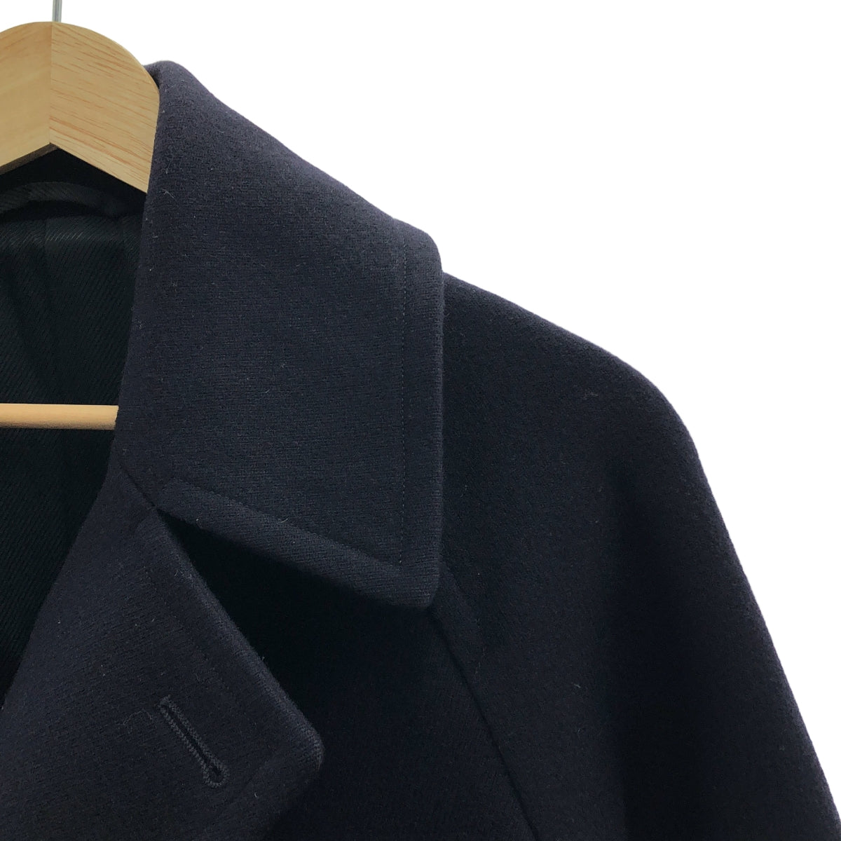 COMOLI / 코모리 | Cavalier Melton Double Breasted Coat / 캐벌리 멜튼 더블 브레스테드 코트 | 1 | 남성