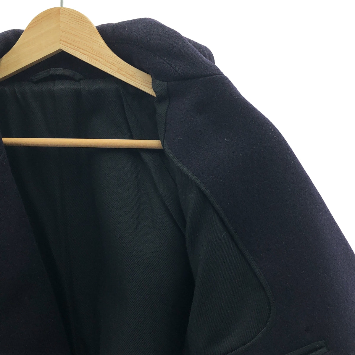 COMOLI / 코모리 | Cavalier Melton Double Breasted Coat / 캐벌리 멜튼 더블 브레스테드 코트 | 1 | 남성