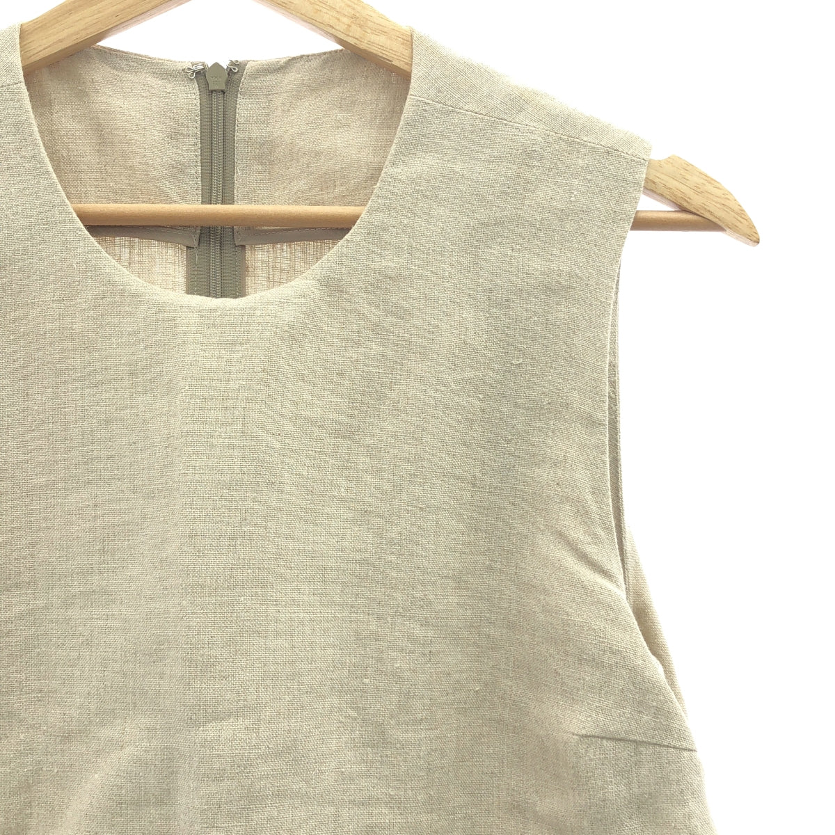 Ron Herman / 론허만 | 린넨 민소매 점프수트 | S | 베이지 | 여성