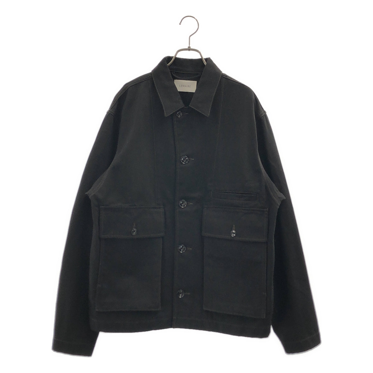 LEMAIRE / ルメール | BLACK DENIM BOXY JACKET ボクシー ジャケット