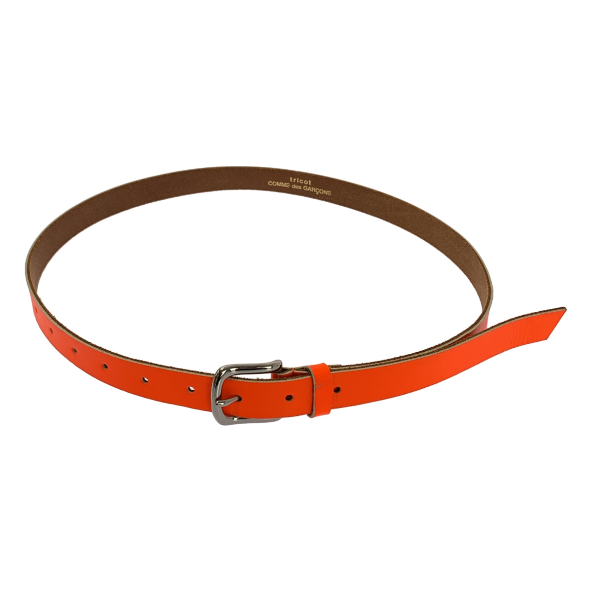 tricot COMME des GARCONS ハトメ レザーベルト ブラウン tricot COMME des GARCONS ハトメ レザーベルト ブラウン 小物