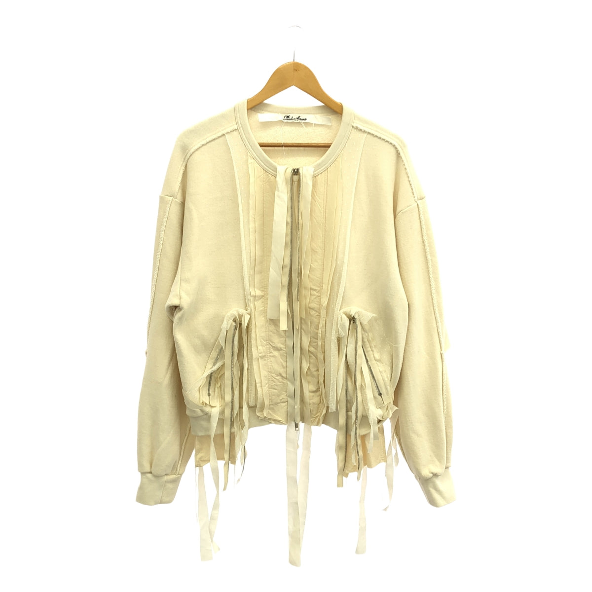 MID VEIN ミッドヴェイン　ジャケット　ノーカラー 新品】 Midorikawa / ミドリカワ | 2023AW | Full Zip Sweat