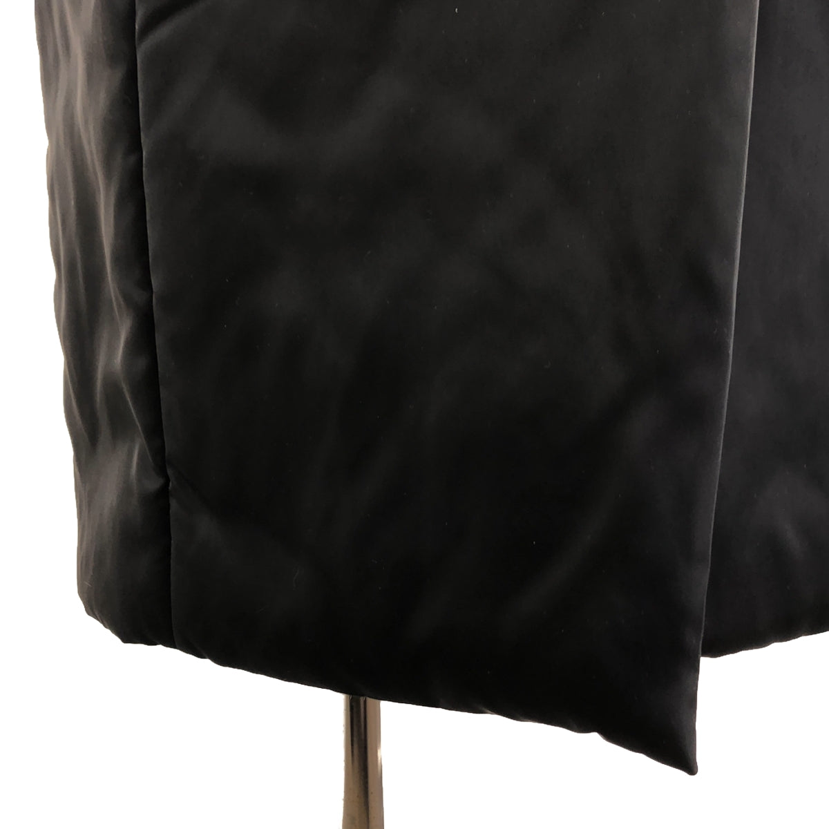 【美品】  NINA RICCI / ニナリッチ | 中綿 ダブルスカート | 34 | ブラック | レディース