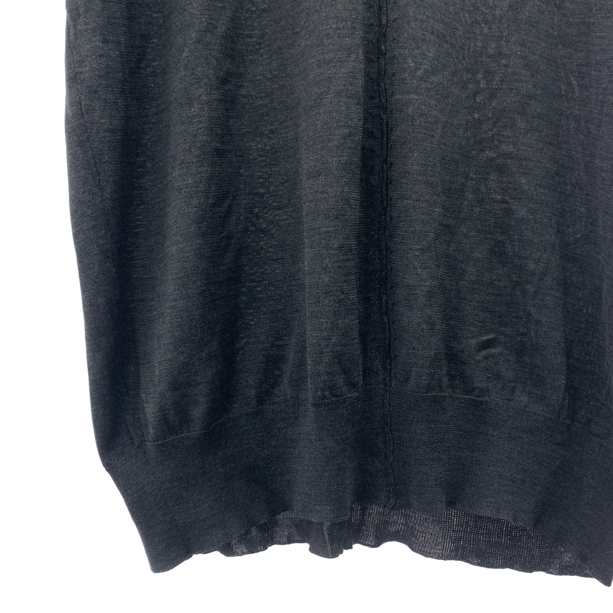 JUNYAWATANABE COMMEdesGARCONS MAN / ジュンヤワタナベマン | 2008SS | silk 100% / シルク オーバーシルエット ニット トップス | S | レディース