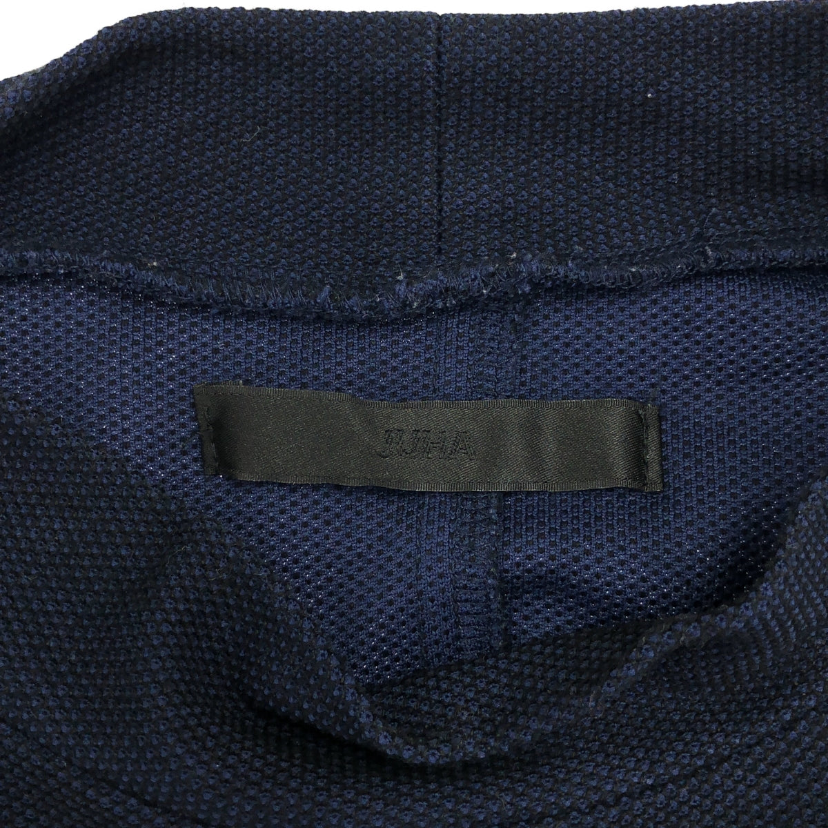 JUHA | 高領凸紋超大T卹 | 海軍藍 | 男款