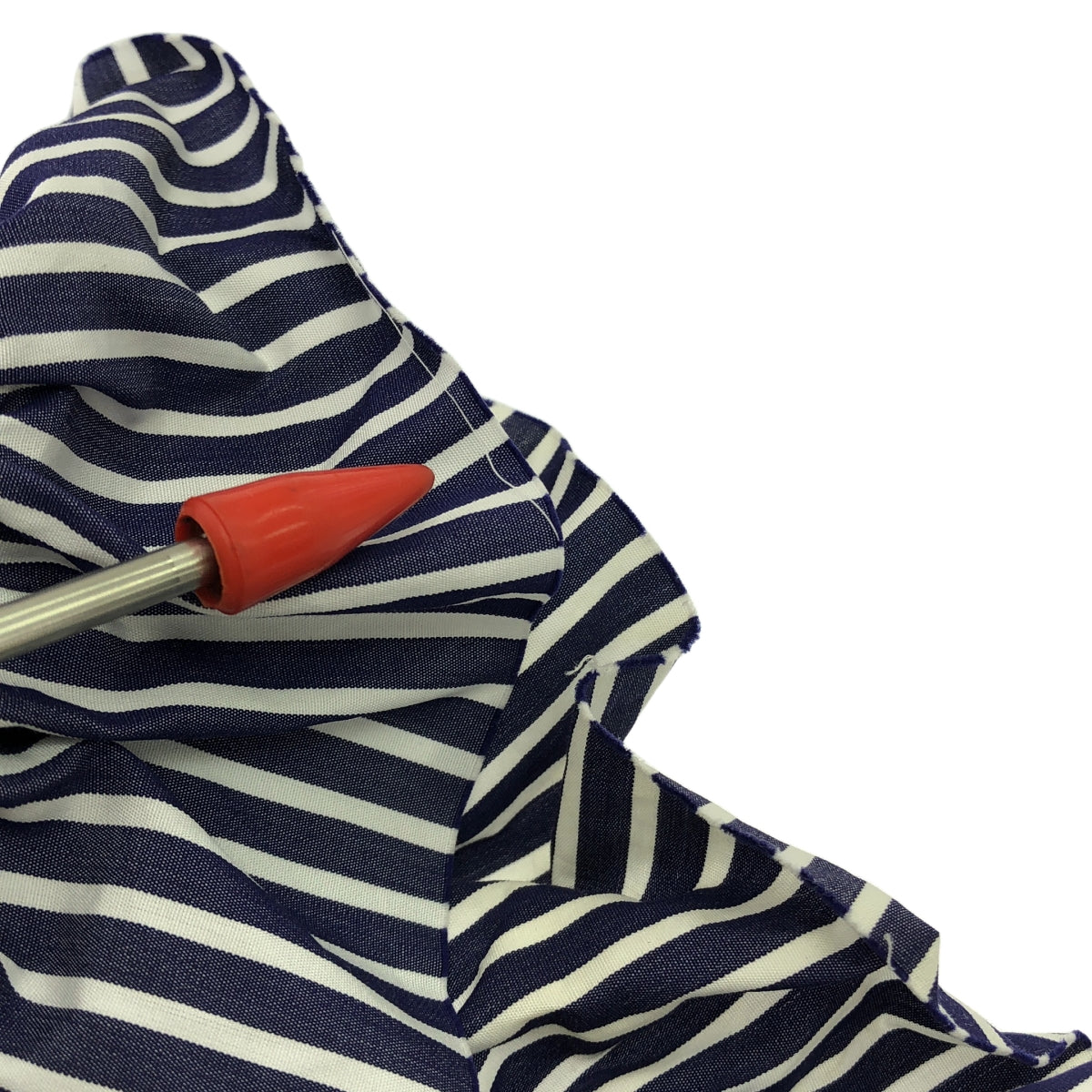 BALENCIAGA / バレンシアガ | stripe newspaper shirt ニュースペーパー ストライプ シャツ | ブルー/ホワイト | レディース