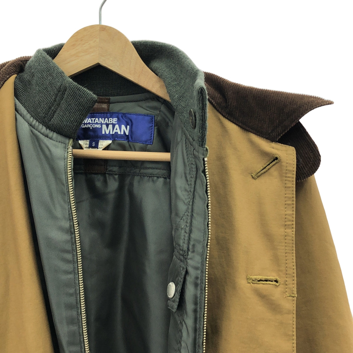 JUNYAWATANABE COMMEdesGARCONS MAN | 2009AW / AD2009 | Hunting x Flight 雙面外套 | S | 男款