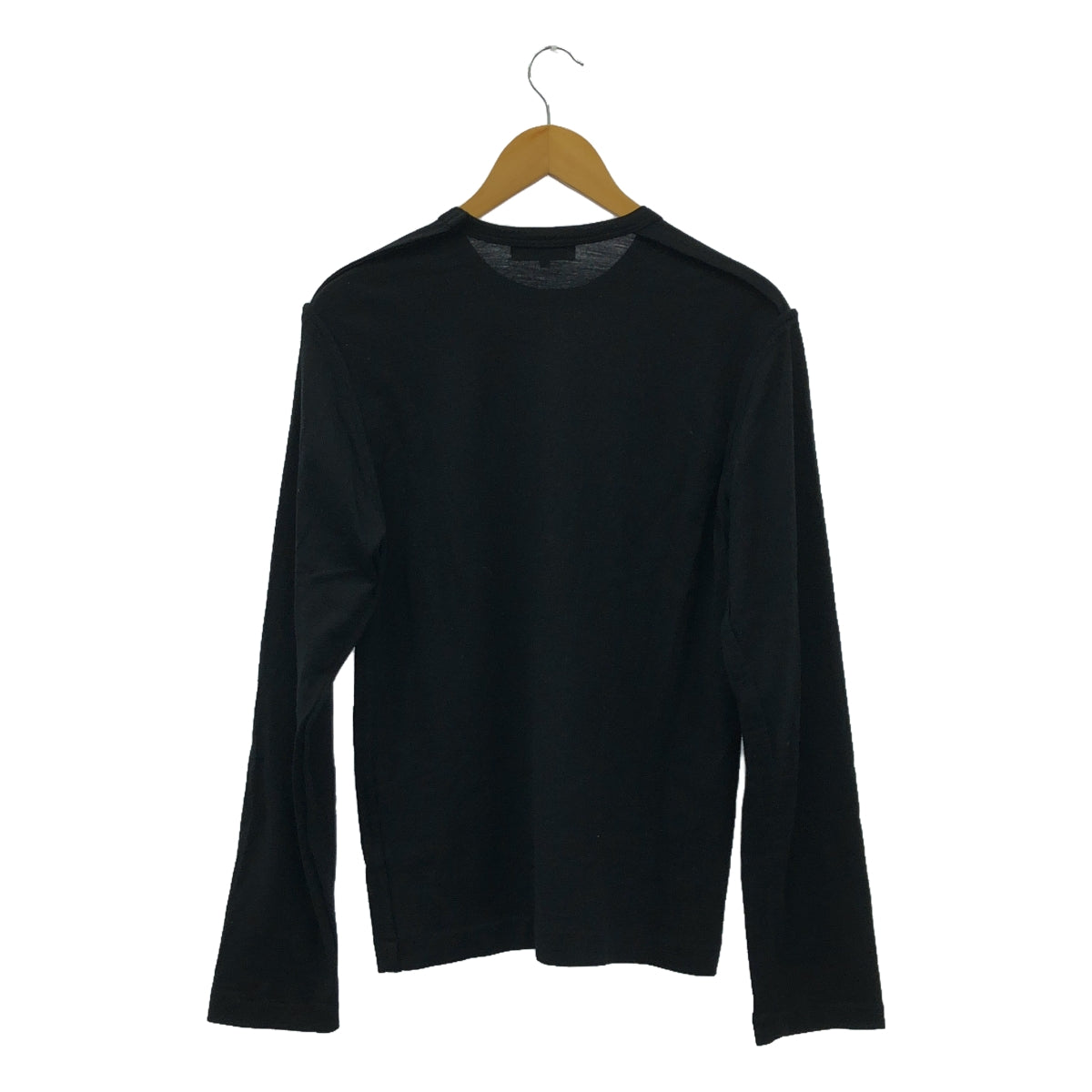 COMME des GARCONS HOMME PLUS / コムデギャルソンオムプリュス | EVER GREEN ウール プルオーバー ニット | M | ブラック | メンズ