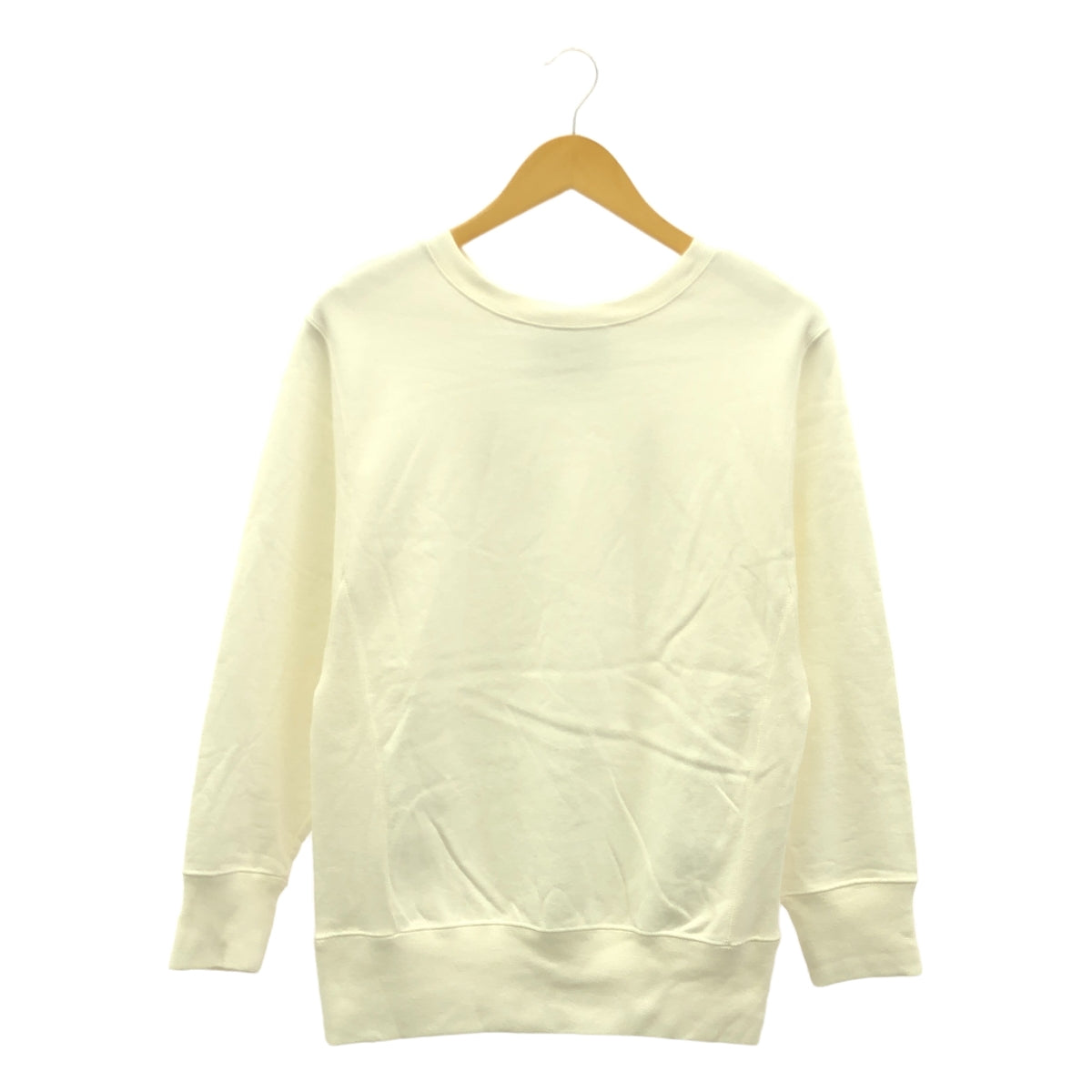 RHVINTAGE / 론허만 빈티지 | 크루넥 스웨트 풀오버 | XS | 화이트 | 여성