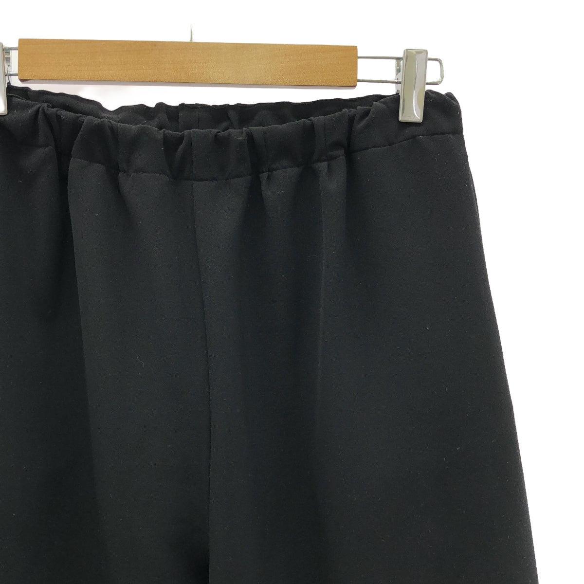 MEER. / メーア | MAT SATIN RELAX PANTS マットサテン リラックスパンツ | F | ブラック | レディース
