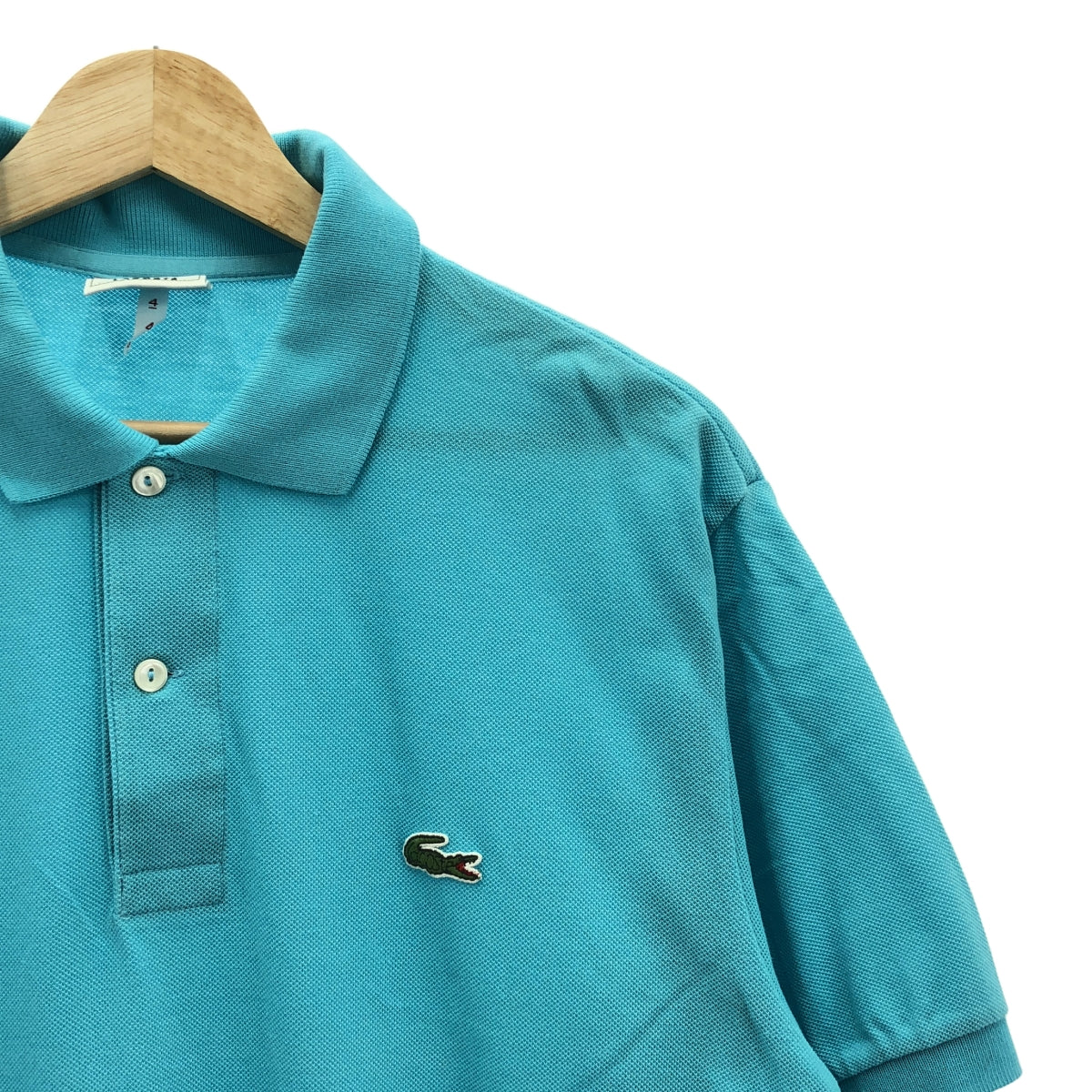 LACOSTE | 80s-90s Vintage Pique Polo Shirt | 4 | Men's