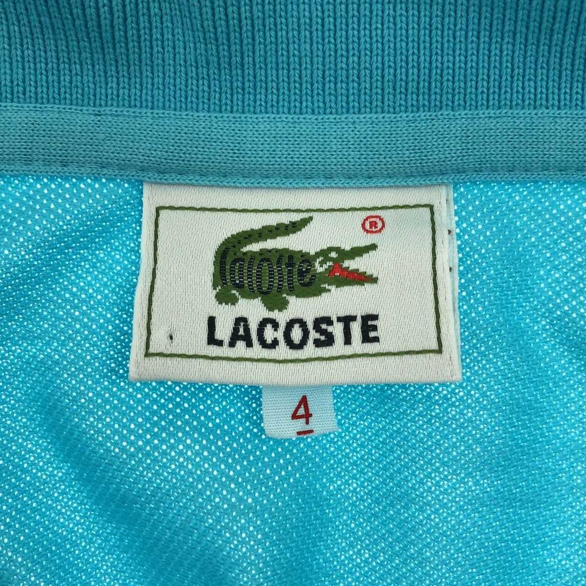 LACOSTE | 80s-90s Vintage Pique Polo Shirt | 4 | Men's