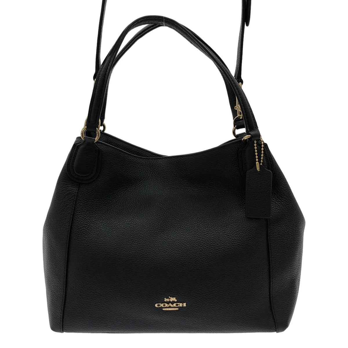 COACH / 코치 | 2way 가죽 핸드백 | 네이비 | 여성