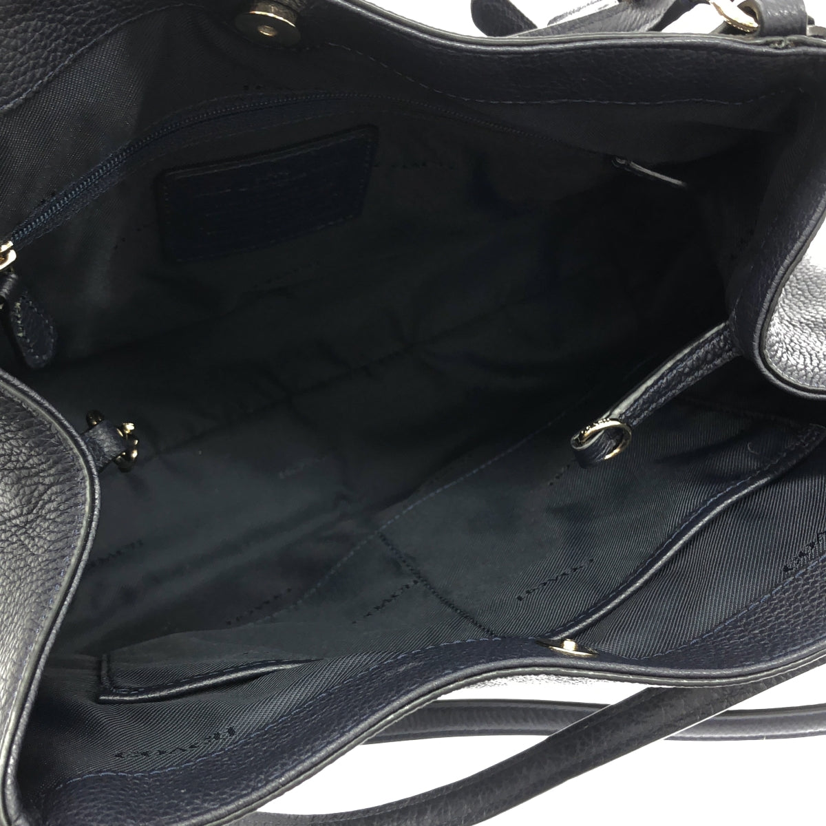 COACH / 코치 | 2way 가죽 핸드백 | 네이비 | 여성