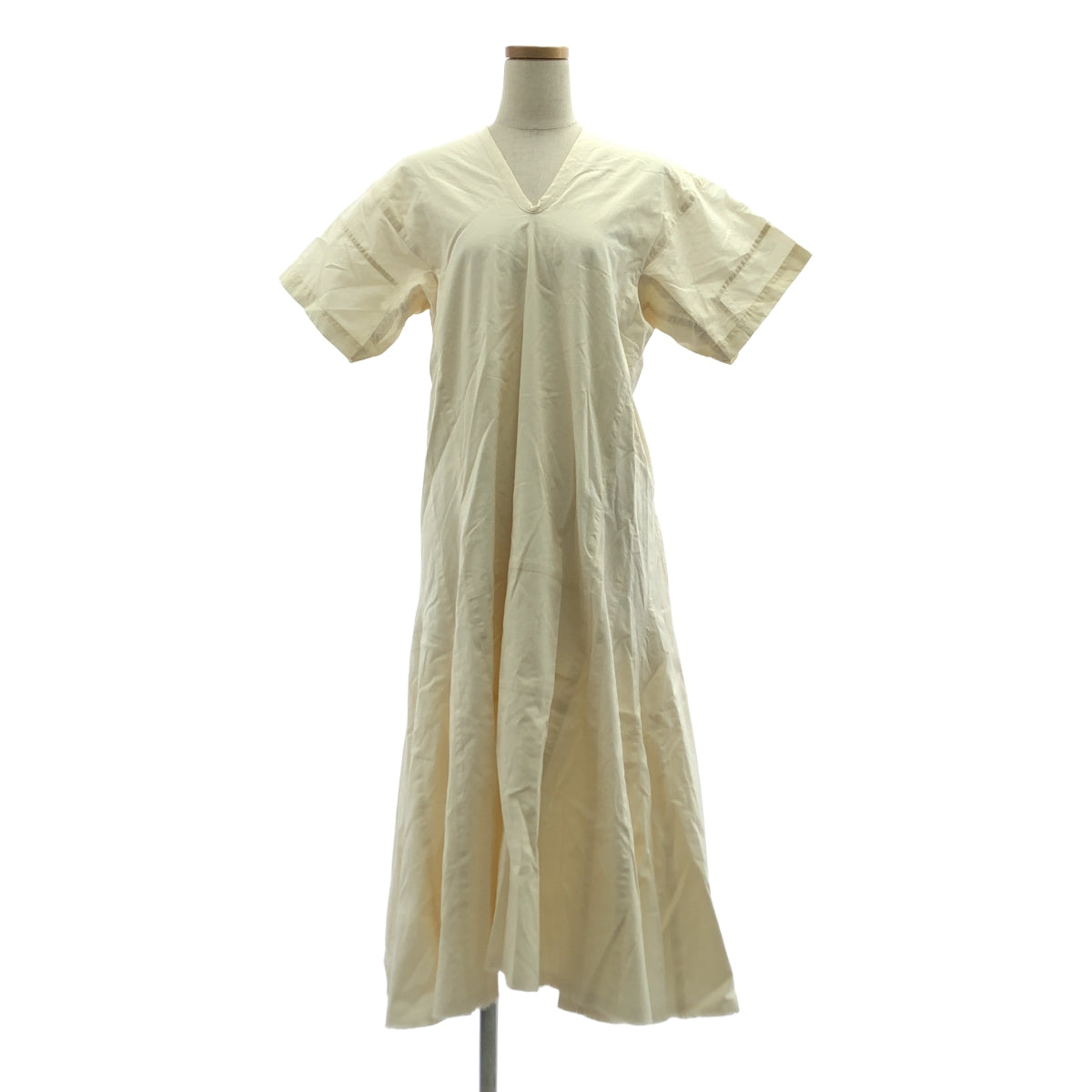 COMME des GARCONS / コムデギャルソン | 2007AW | コットン Vネック フレア ワンピース |