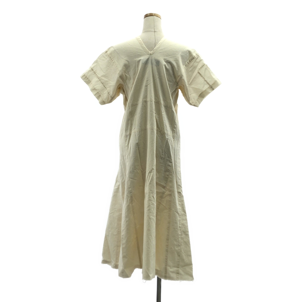 COMME des GARCONS / コムデギャルソン | 2007AW | コットン Vネック フレア ワンピース |