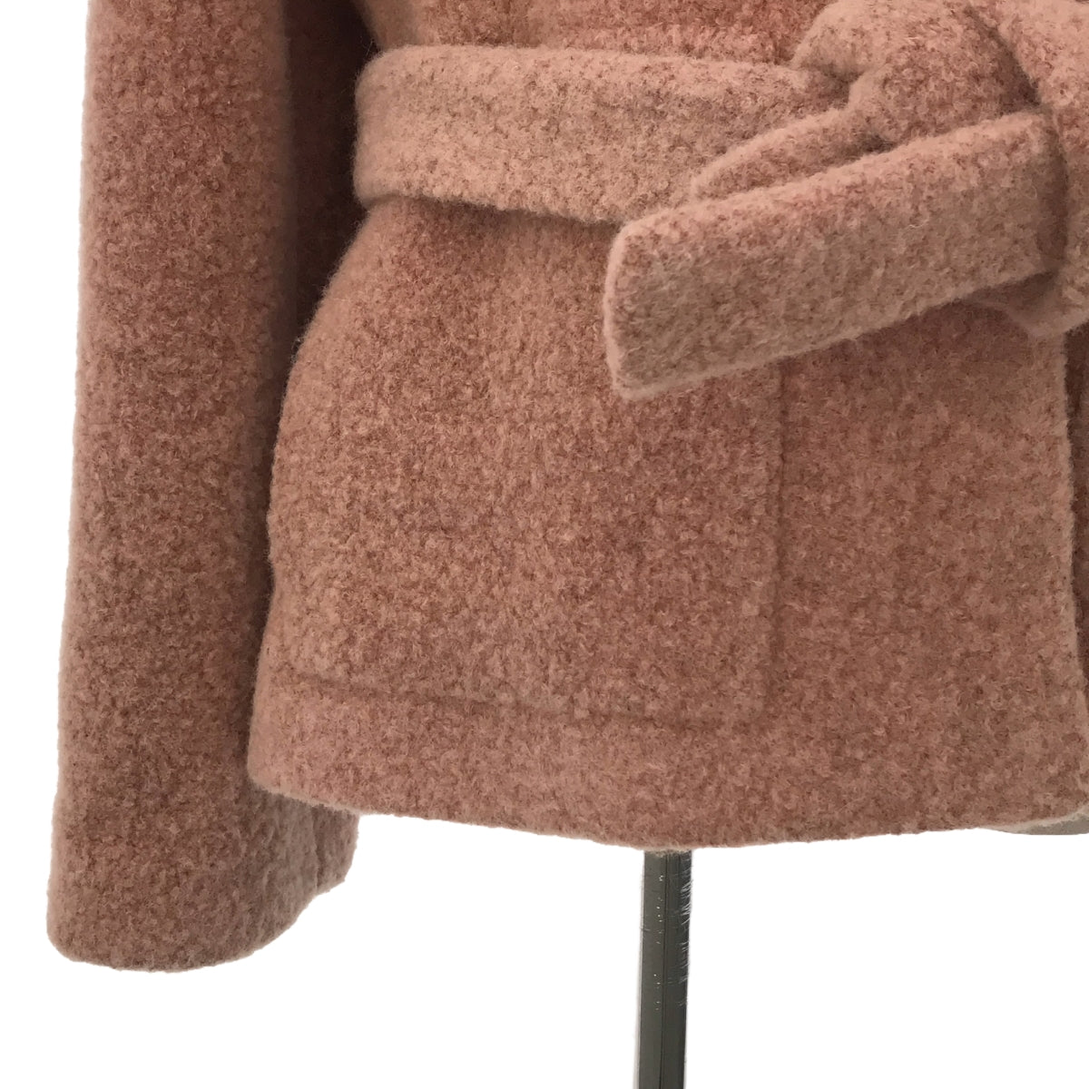 克里斯蒂安維南茨 |羊毛繭型短外套 |尺寸 40 |粉紅色 |女性的