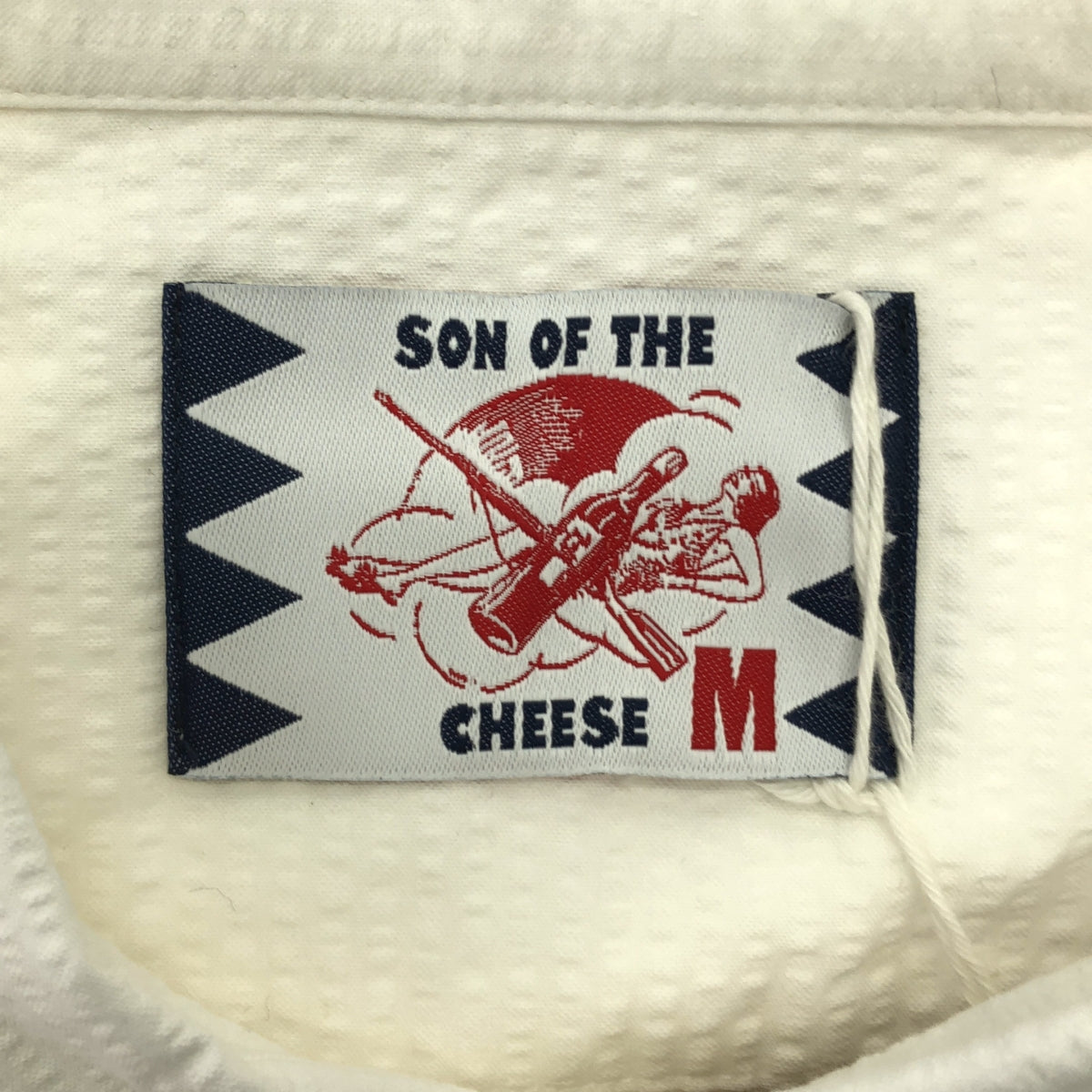 SON OF THE CHEESE | 2024SS | 泡泡紗襯衫 | M | 男款
