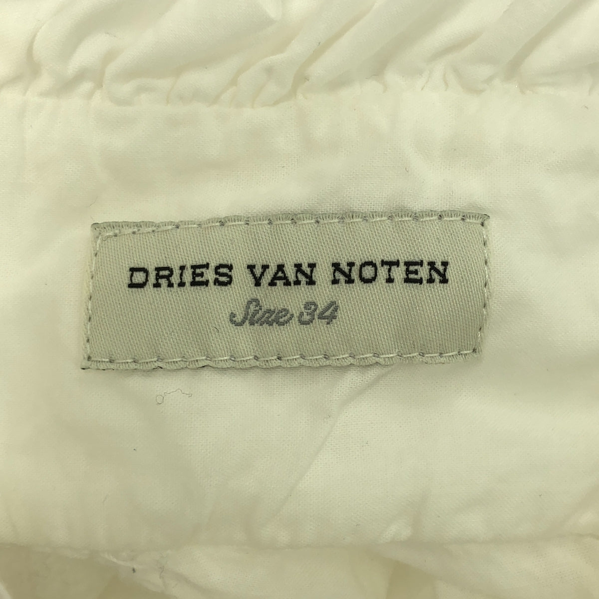 DRIES VAN NOTEN / ドリスヴァンノッテン | ハイネック プルオーバー ロング シャツ ブラウス | 34 | レディース