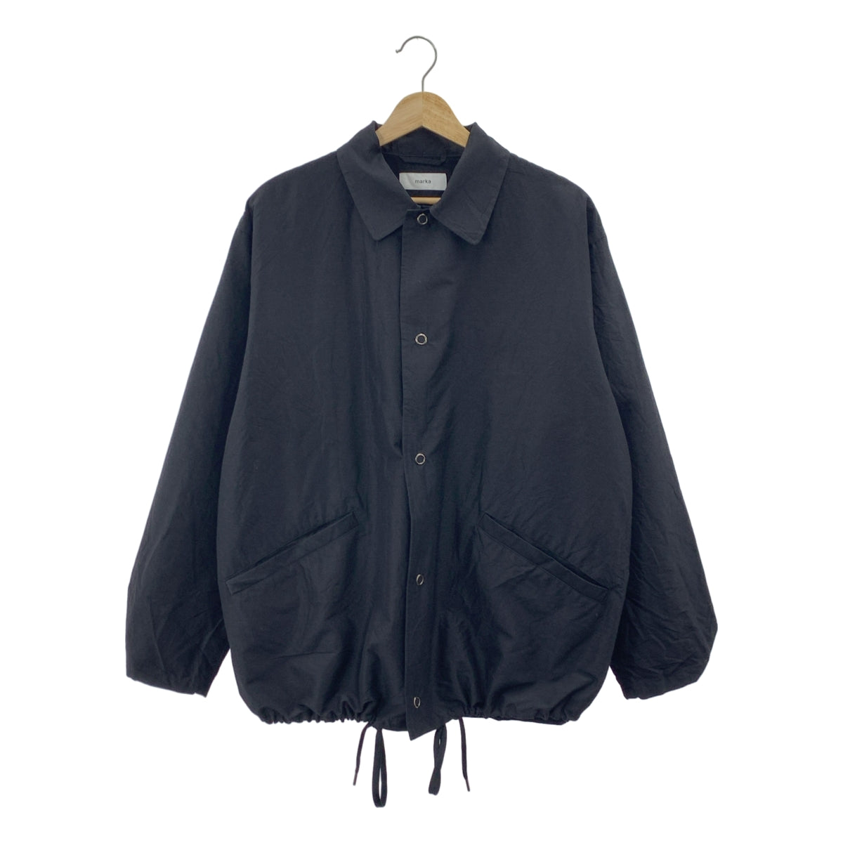 marka / マーカ | 2025SS | COACH JACKET / WOOL SILK HIGH COUNT TYPEWRITER / ウールシルク高密度タイプライター / コーチジャケット | 2 |