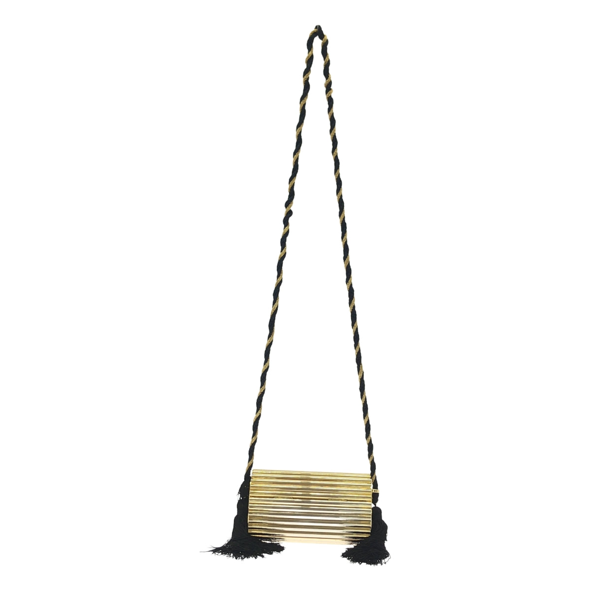 YVES SAINT LAURENT / イヴサンローラン | 1980s Tassel Evening Bag メタル タッセルショルダーバッグ |