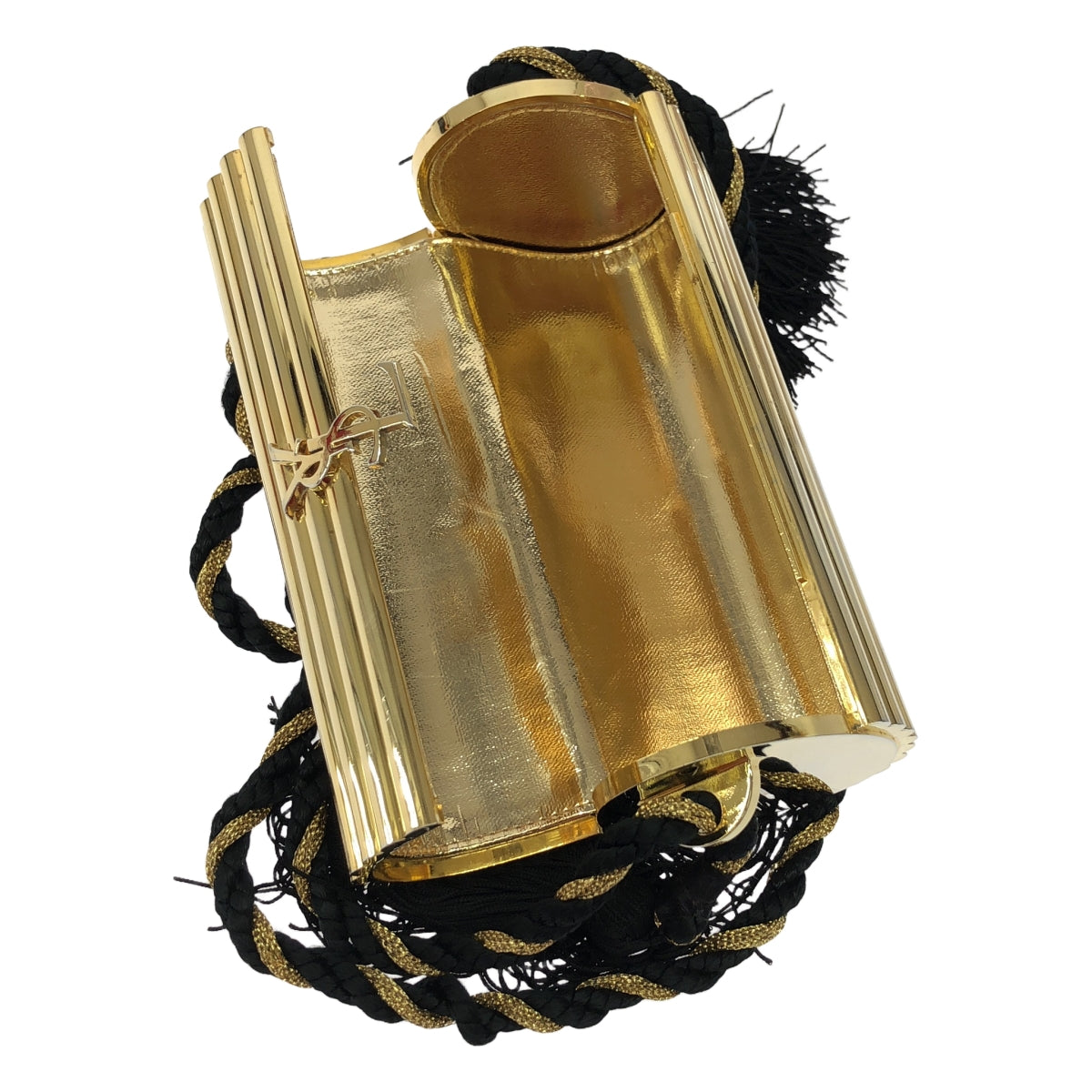 YVES SAINT LAURENT / イヴサンローラン | 1980s Tassel Evening Bag メタル タッセルショルダーバッグ |