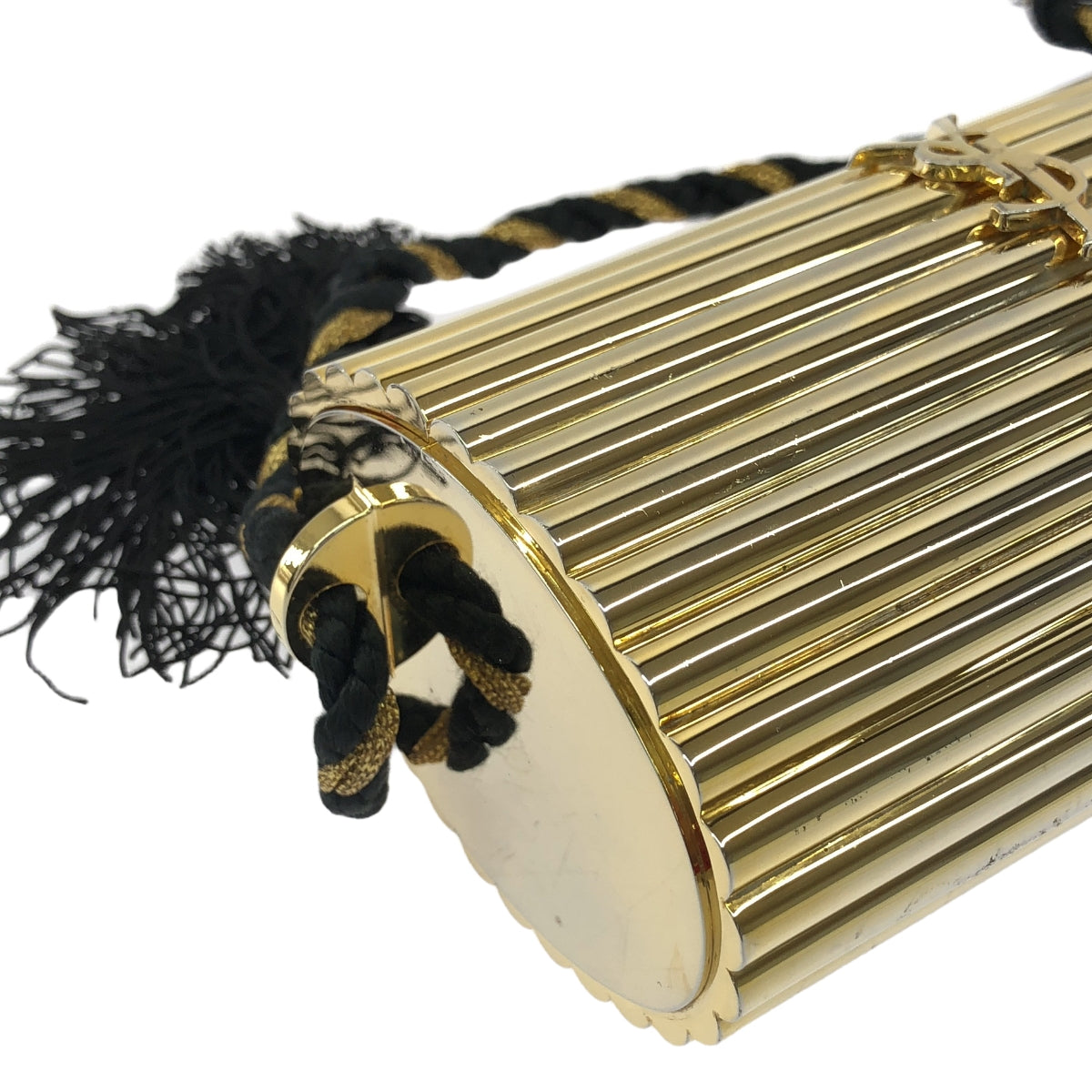 YVES SAINT LAURENT / イヴサンローラン | 1980s Tassel Evening Bag メタル タッセルショルダーバッグ |