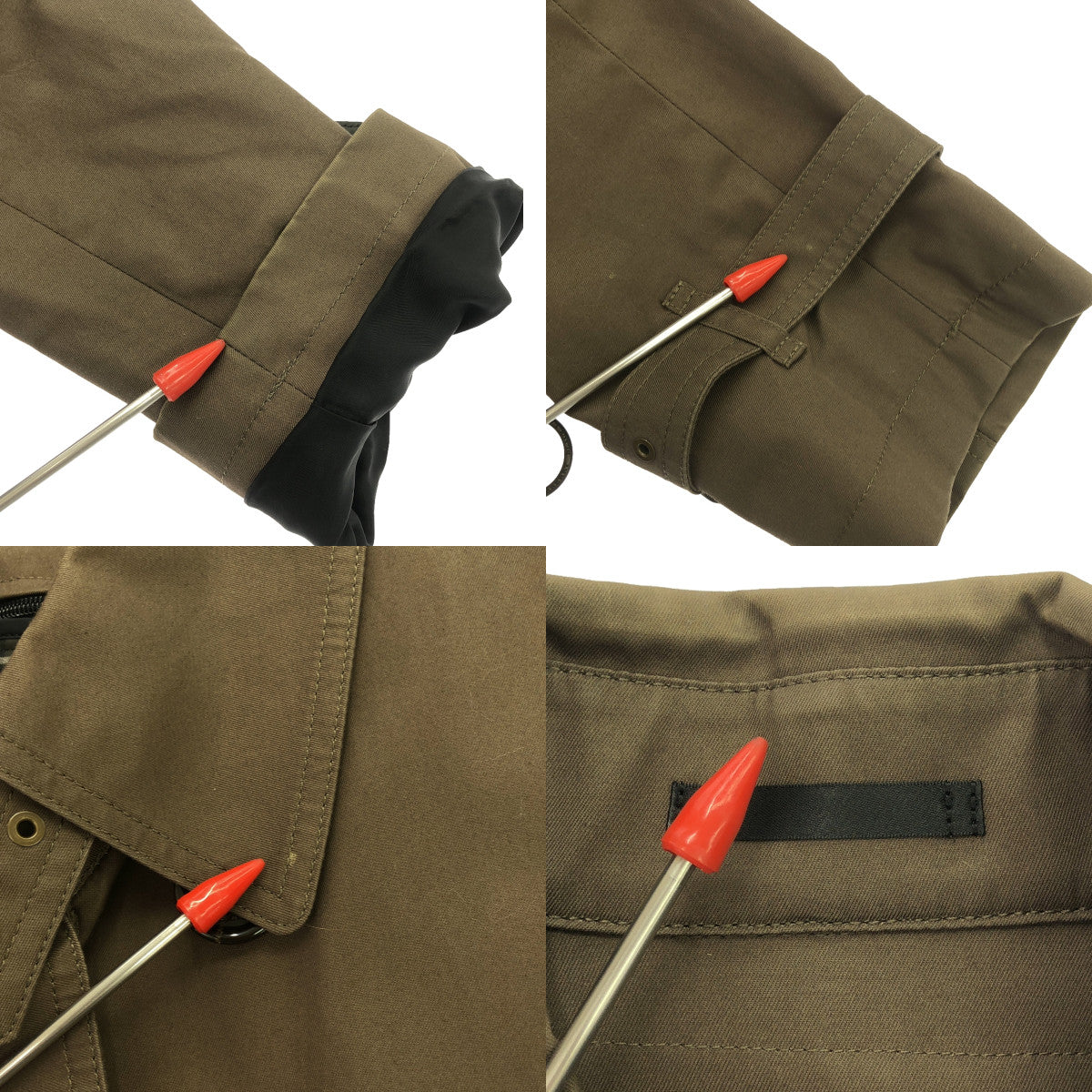 BURBERRY BLACK LABEL / バーバリーブラックレーベル | コットン トレンチコート | L | ブラウン | メンズ
