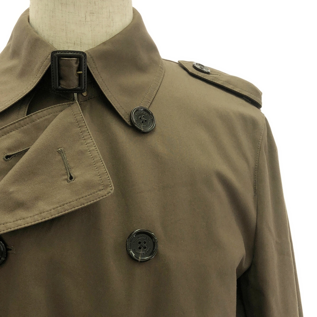 BURBERRY BLACK LABEL / バーバリーブラックレーベル | コットン トレンチコート | L | ブラウン | メンズ