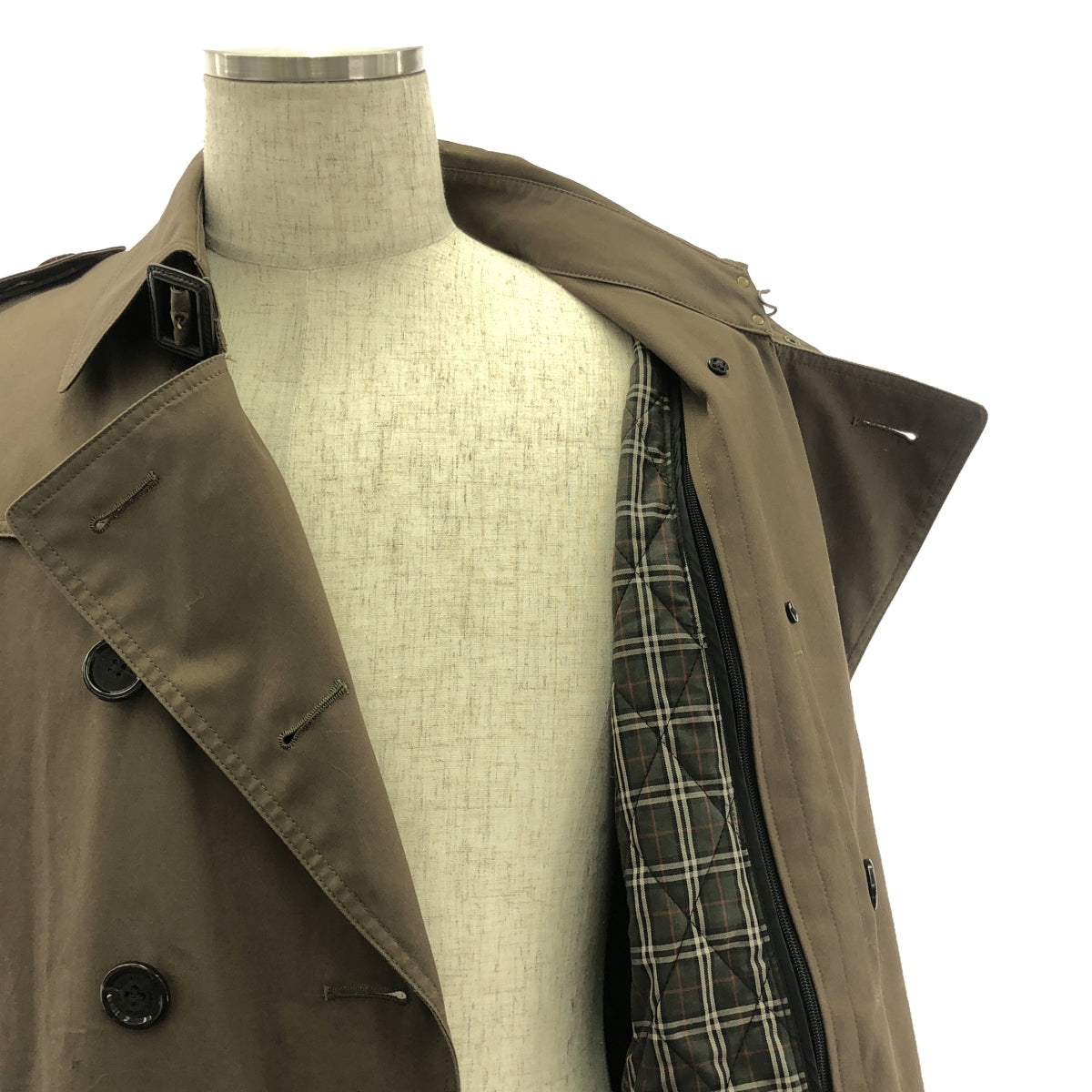 BURBERRY BLACK LABEL / バーバリーブラックレーベル | コットン トレンチコート | L | ブラウン | メンズ