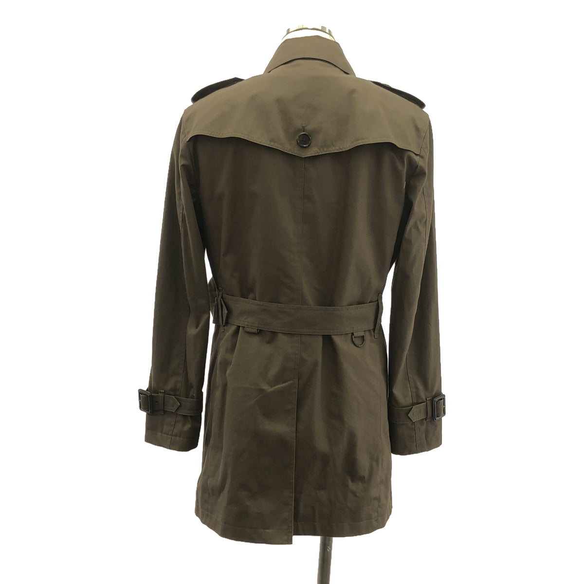 BURBERRY BLACK LABEL / バーバリーブラックレーベル | コットン トレンチコート | L | ブラウン | メンズ