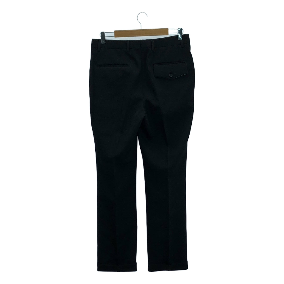 CALVIN KLEIN 205W39NYC / カルバンクライン 205ダブリュー39エヌワイシー | 2019SS | ラフシモンズ期 ウール スラックス | 36 | ブラック | メンズ