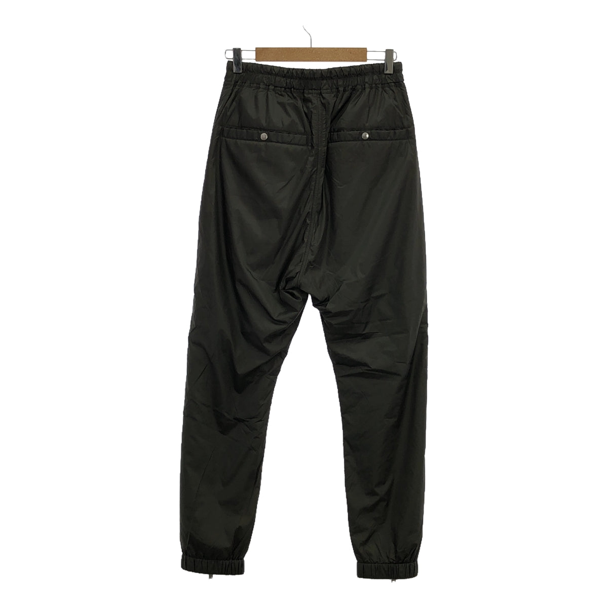 Rick Owens / リックオウエンス | 2020FW | drawstring zipped cuff joggers ジップド ジョガー パンツ | 46 | ダークダスト | メンズ