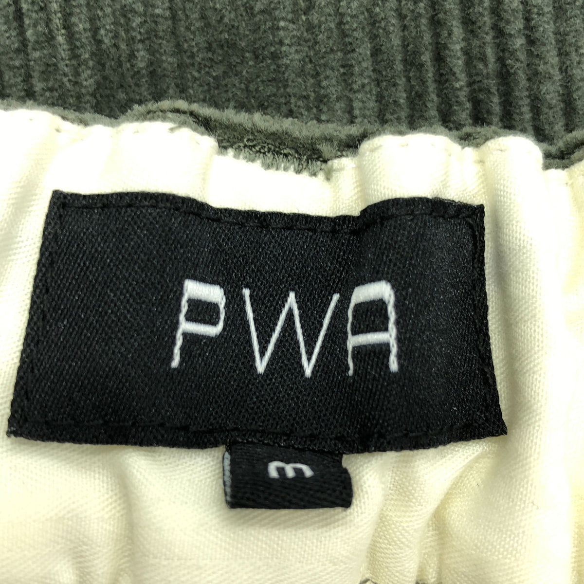 PWA / 푸아 | 8W RIDGE SLACKS 태축 코듀로이 이지 팬츠 | M | 남성