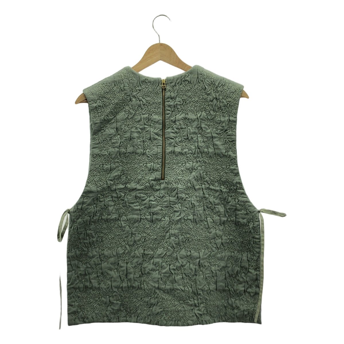 Heriter | Jacquard Side Ribbon Gilet Vest | 38 | Women's