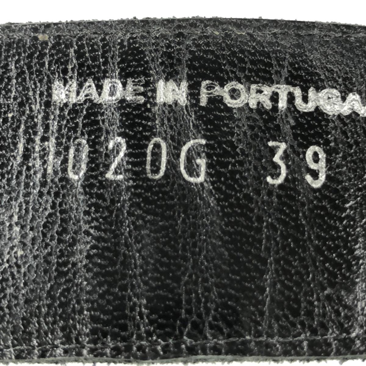 TOGA PULLA | 2023SS | AJ664/Metal Sneaker Sandals | 39 | Black/Silver | Women's