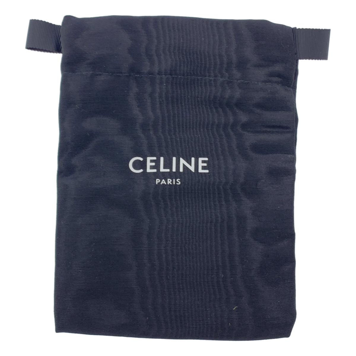 【美品】  CELINE / セリーヌ | レザー トリオンフ レオパード コンパクトウォレット 財布 | ダークブラウン | レディース
