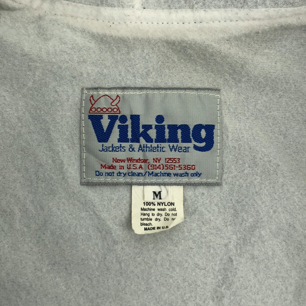 VINTAGE / Vintage clothing | VIKING 90s USA made hooded coach jacket | M | Men's
