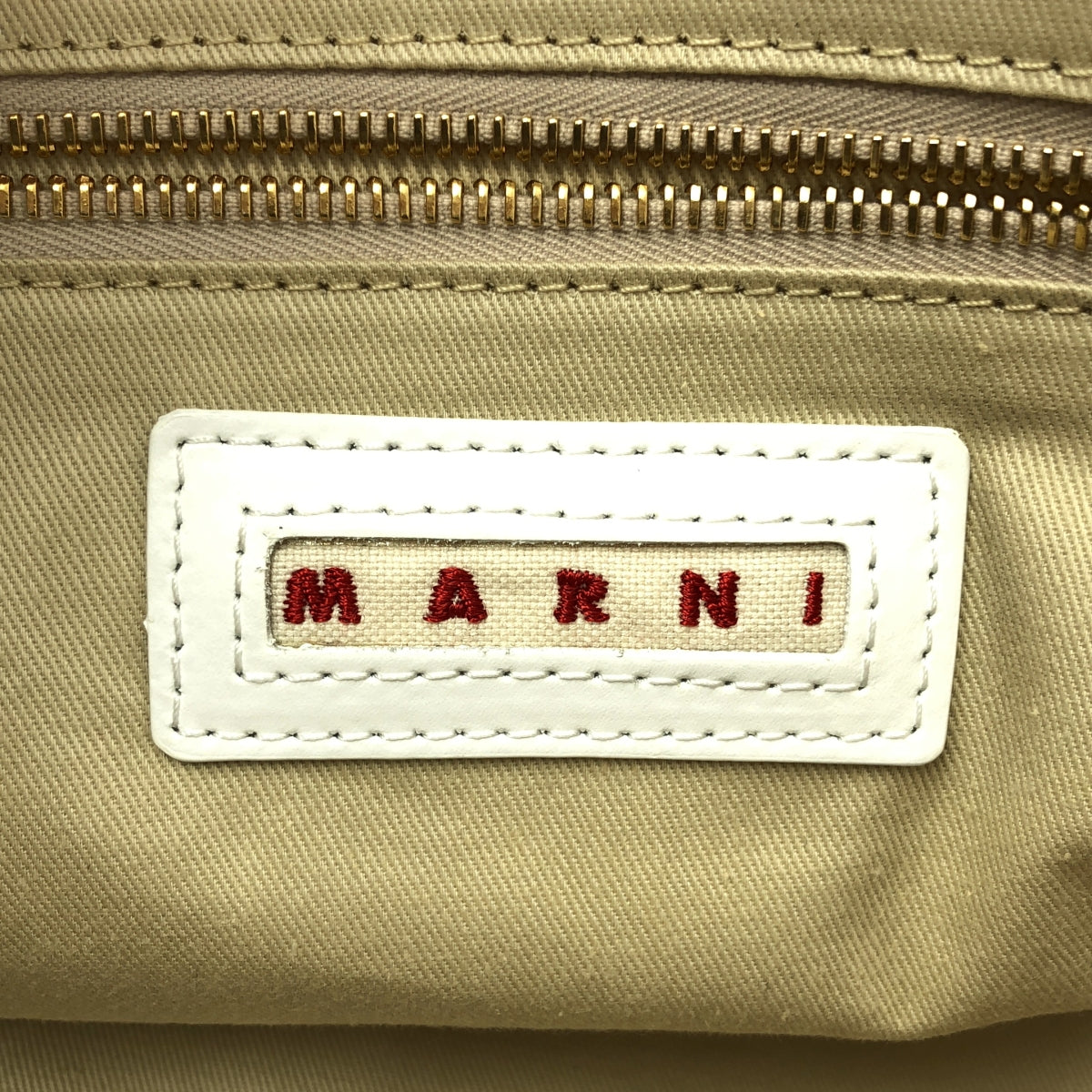 MARNI / 마르니 | 2023SS | 2WAY TROPICALIA SUMMER 라피아 트로피칼리아 숄더백 | 베이지 / 화이트 | 여성