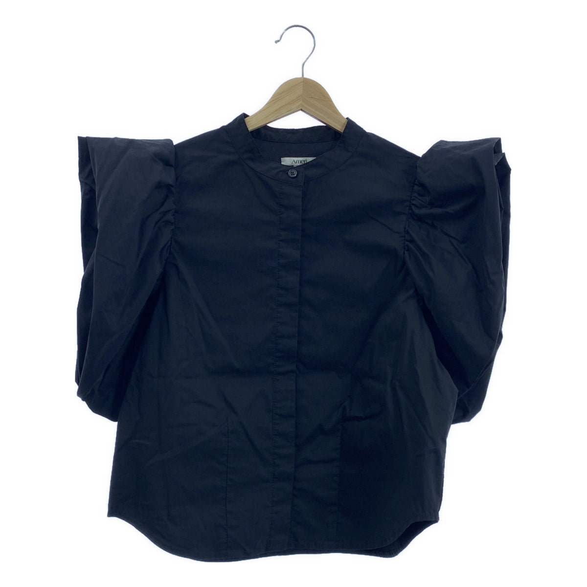 AMERI / 아메리 | PETAL SLEEVE COMPACT BLOUSE 컴팩트 블라우스 셔츠 | F | 여성